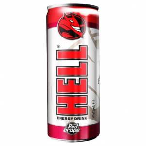 Hell Energy Drink Red Grape 0.25l