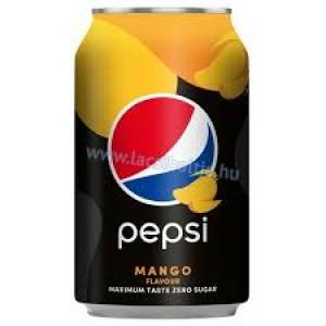Pepsi Mangó ZERO 0,33L CAN