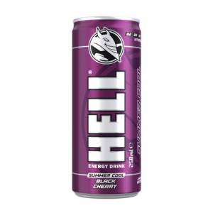 Hell Energy Drink Black Cherry 0.25l