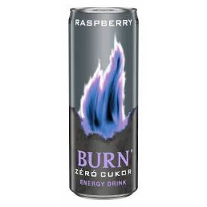 Burn Energy Drink Zero Raspberry 0.25l